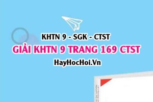 Giải KHTN 9 trang 169 Chân trời sáng tạo SGK